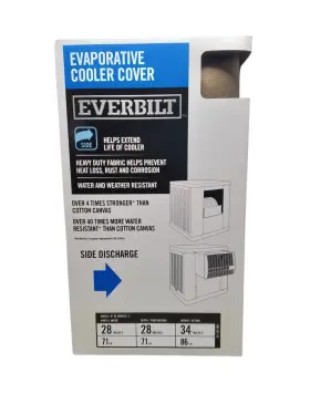 52-194-166601pl Everbilt 28 Inch X 34 Side Draft Evaporative Cooler Cover