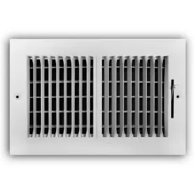 Everbilt 705353839320 10 Inch X 6 2-way Steel Wall/ceiling Register In White