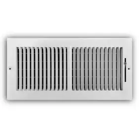 Everbilt 744110354096 14 Inch X 6 2-way Steel Wall/ceiling Register In White