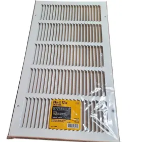 Everbilt 803492137274 24 Inch X 12 White Return Air Grille #2