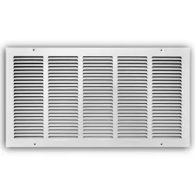 Everbilt 803492137274 24 Inch X 12 White Return Air Grille