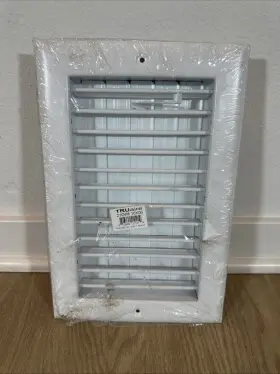 Everbilt 803492211219 Truaire Smoothglide10 Inch X 6 Maximum Airflow White Ceiling/wall Register