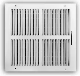 E102m12x12 Everbilt #e102m12x12 12 Inch X 4-way Steel Wall/ceiling Register In White