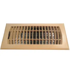 E160mbp04x10 Everbilt 4 Inch X 10 1-way Plastic Floor Register In Brown Mustard