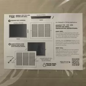 E170-10x08 Everbilt Return Air Grille 10 Inch X 8 Louvered Steel Duct Vent For Sidewall #2