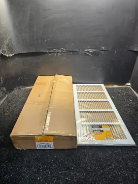 E17024x10 Everbilt Qty 6 1000 007 947 24 Inch X10 Steel Return Air Grille In White