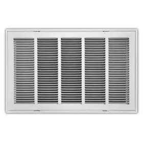 E190rf24x14 Everbilt 24 Inch X 14 Steel Return Air Filter Grille In White
