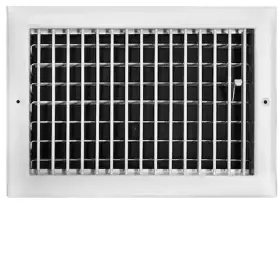 E210vm12x08 Everbilt 12 Inch X 8 1-way Steel Adjustable Wall / Ceiling Register White