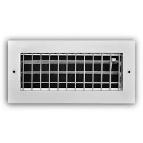 Ea210vm10x04 Everbilt 10 Inch X 4 1-way Aluminum Adjustable Wall/ceiling Register In White
