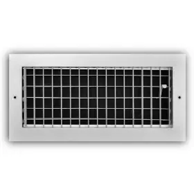 Ea210vm14x06 Everbilt 14 Inch X 6 1-way Aluminum Adjustable Wall/ceiling Register In White