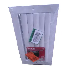 Ea301hm12x06 Everbilt 12 Inch X 6 1-way Aluminum Adjustable Curved Blade Air Register White #2
