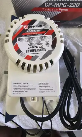 Cp-mpg-220 Everwell 500l Condensate Pump 220v/1ph/50-60hz Watts 75 Amp 0.5 #2