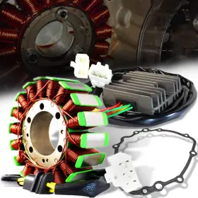 Gac6f4-pms Extremepowersport Sta-056 Rect-039 Extremepowersports Oe Alternator/generator Magneto Rotor Coil Stator Voltage