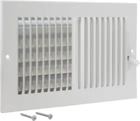 Ez-flo 445026311311 6 Pack 10 X Inch Duct Opening Air Vent Cover For Wall Or Ceiling Register
