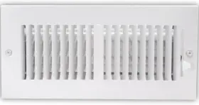 61609 Ez-flo 10 X 4 Inch Duct Opening White Air Vent Cover