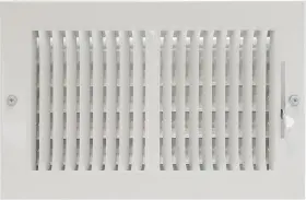 61610 Ez-flo 10 X 6 Inch Duct Opening Air Vent Cover For Wall Or Ceiling Two-way Ve