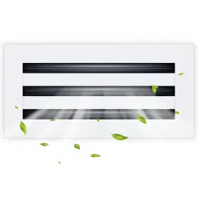 Fs-w-14x6 Fa-star Clean Modern Ac Vent Cover 14 X 6 Duct Opening Cutout - Decorative
