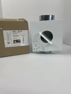 411107 Fantech Fantech-411107 Dblt 4w Dryer Boosting Lint Trap 4 Inch Duct - New With Orig Box