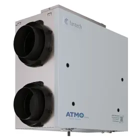 Atmo-150e Fantech Atmo - 161 Cfm Energy Recovery Ventilator Erv Side Ports 6 Inch Duct