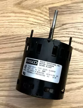 7163-8633 Fasco Industries Motor From Aprilaire Humidifier Used 115v Usa