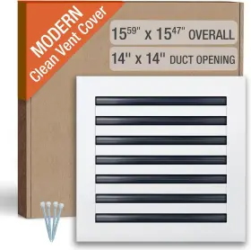 Fastar 14 Fa-star Modern Ac Vent Cover All-aluminum Linear Slot Diffuser White