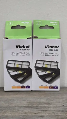 Filter 060155409801 Lot Of 2 - Irobot Roomba Replacement 800 900 Hepa-style 3 Filters