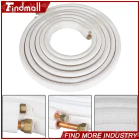 719420 Findmall 1/4 Inch -1/2 Dia. 25 Ft Install Kit For Mini Split Heat Pump Systems Us