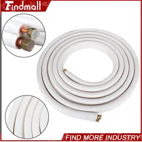 719446 Findmall 25 Feet 3/8 Inch -5/8 Dia. Install Kit For Mini Split Heat Pump Systems New