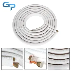 Gre138345 Findmall 25ft White 1/4in - 3/8in Dia. Install Kit For Mini Split Heat Pump Systems Us