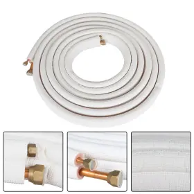 In3237390al Findmall 1/4 Inch - 1/2 Dia. 25 Ft Install Kit For Mini Split Heat Pump Systems New