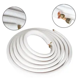 Law166014 Findmall New 25feet 1/4 Inch - 3/8 Dia. Install Kit Fits For Mini Split Heat Pump Systems