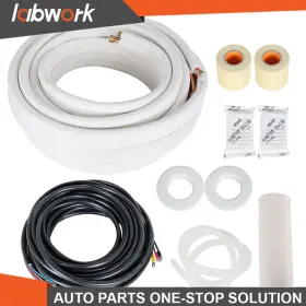 Tl27678q Findmall Labwork Install Kit For Mini Split Heat Pump Systems 1/4 Inch - 3/8 Dia. 50 Feet