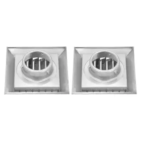 Fipux 601968064853 3 Inch Dryer Vent Cover Stainless Steel Hvac Exterior Wall Outlet Moving Flap