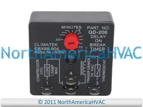 Qd-206 Fits Climatek Qd206 Delay On Breaker Timer Replaces