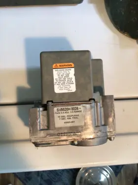 Sv9520h8026 Fits Honeywell Furnace Smart Gas Valve Sv9520h 8026 Replaces Nat/lp