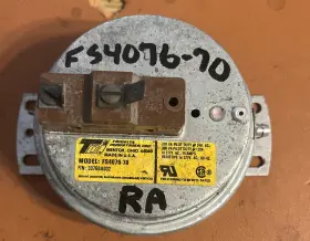 Fs4076-70 Fits Tridelta Furnace Pressure Switch Ra