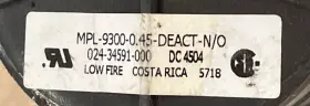 024-34591-000 Fits York Luxaire Coleman Air Pressure Switch / 0.45 0.85 Ra #2