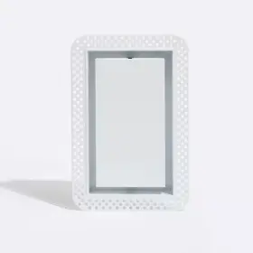 Fittes 445047384349 Flush Wall Vent Lite 4 Inch X 10 White