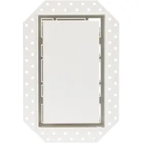 Fittes 628504055113 Drywall Pro Flush Wall Vent Cover 4x12 Inch Ac 4 X 12 Satin White