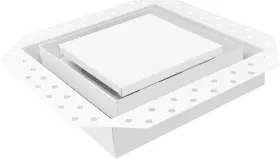 Air8 Fittes Flush Wall Vent Luxe Minimalist Solid Steel Hvac Air 8 Inch X8