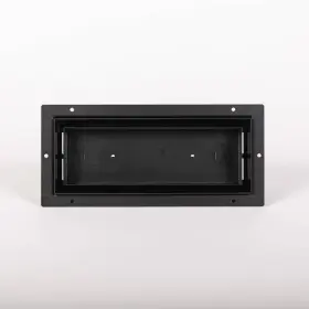 Flush4x10blk Fittes Flush Floor Vent Luxe 4 X 10 - Black