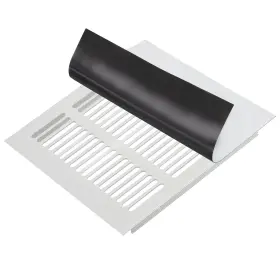 Fixinairp 679134859176 11.9 Inch X Magnetic Vent Cover Floor Wall Air Registers White