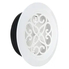 Fixinairp 680811534835 8 Inch Round Air Vent Adjustable Ceiling Diffuser Grill Cover Louver Soffit
