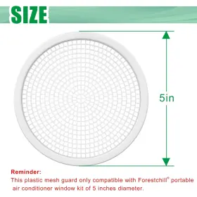 Wspk01 Forestchill Portable Air Conditioner Window Seal Plates Kit Spare Accessories #2