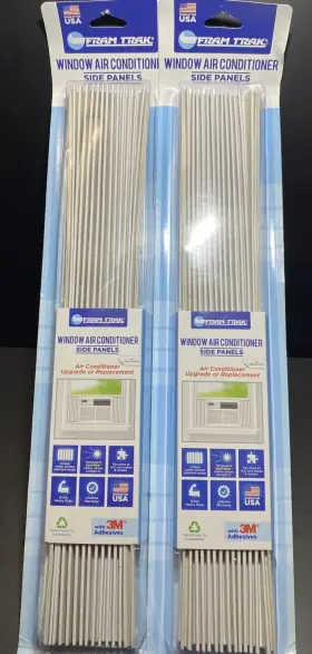 Fram Trak 869708000466 2 Pack Window Air Conditioner 19 Inch X 12 Side Panels / Made In Usa