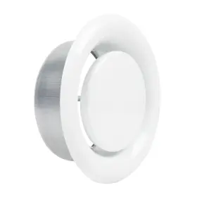 1100330475 Fresh Speed 6 Inch Ac Air Vent Cover Steel Round Exhaust Adjustable Valve Diffuser For Ho