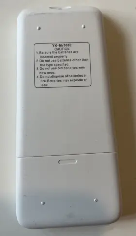 5304456624 Frigidaire Gallery Yk-m/003e Air Conditioner Remote Control - Genuine #2