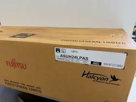 Asuh24lpas Fujitsu New Minisplit Indoor Wall Unit. Ac And Heat