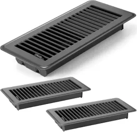 Fumete 313049671651 4 X 10ftft Floor Vent Covers Heavy Duty Register Metal Heat Cove