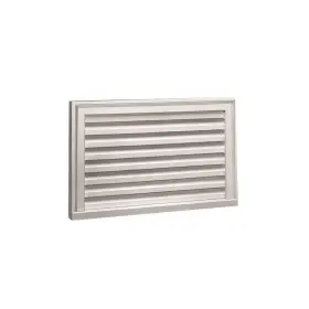 Lv32x16 Fypon 32 Inch X 16 Decorative Rectangular White Polyurethane Weather Gable